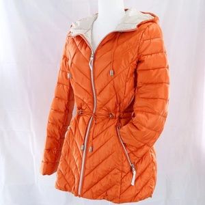 French Connection Chevron Puffer Anorak